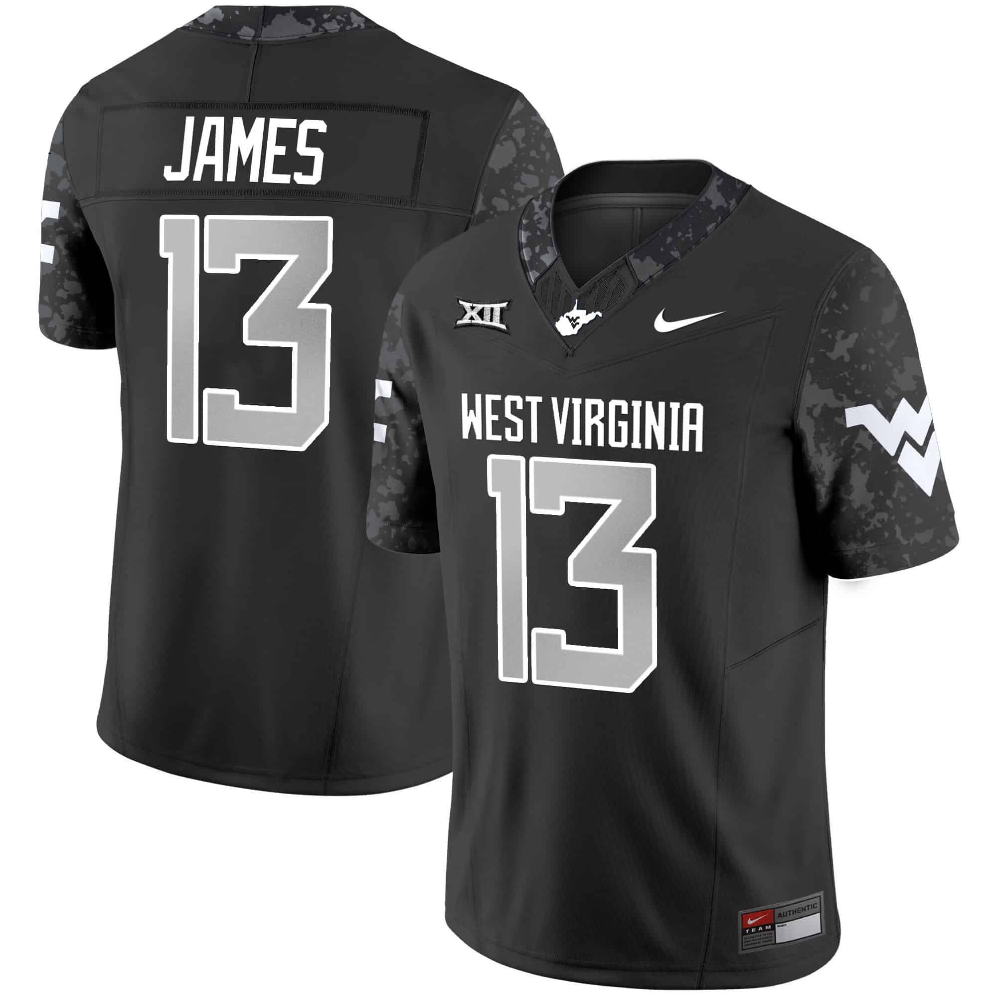 Men West Virginia Mountaineers #13 James Black 2024 Nike Vapor Limited NCAA Jersey->indianapolis colts->NFL Jersey